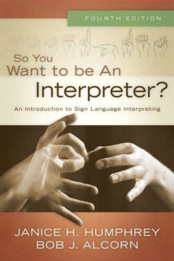 So You Want to Be an Interpreter book cover