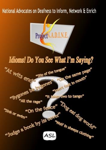 Idioms! Do You See what I'm Saying? DVD Cover