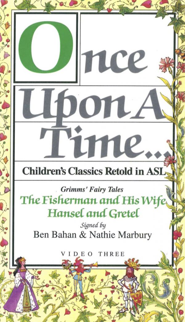 Once Upon A Time: The FIsherman and His Wife and Hansel and Gretel VHS Cover