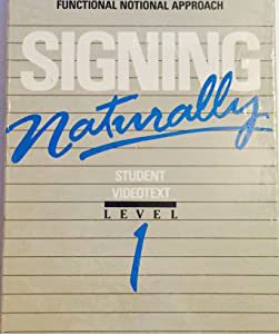 Signing Naturally Student VideoText Level 1 Video cover
