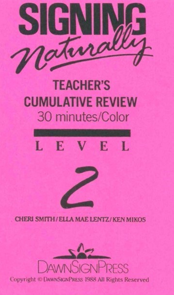 Teacher Cumulative Review Level 2 Video cover
