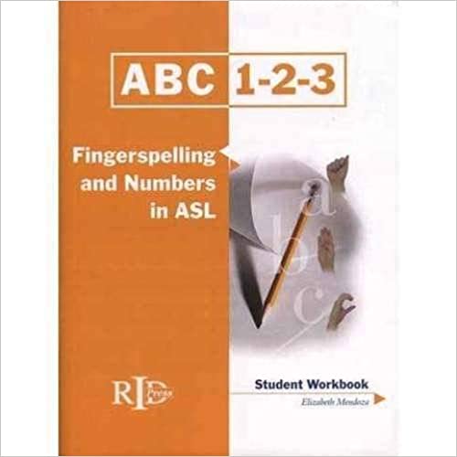 ABC, 1-2-3 Fingerspelling and Numbers in ASL book cover