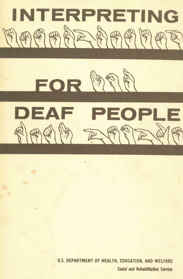 Interpreting For Deaf People Book Cover