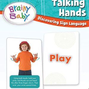 Talking Hands Brainy Baby Flashcards cover